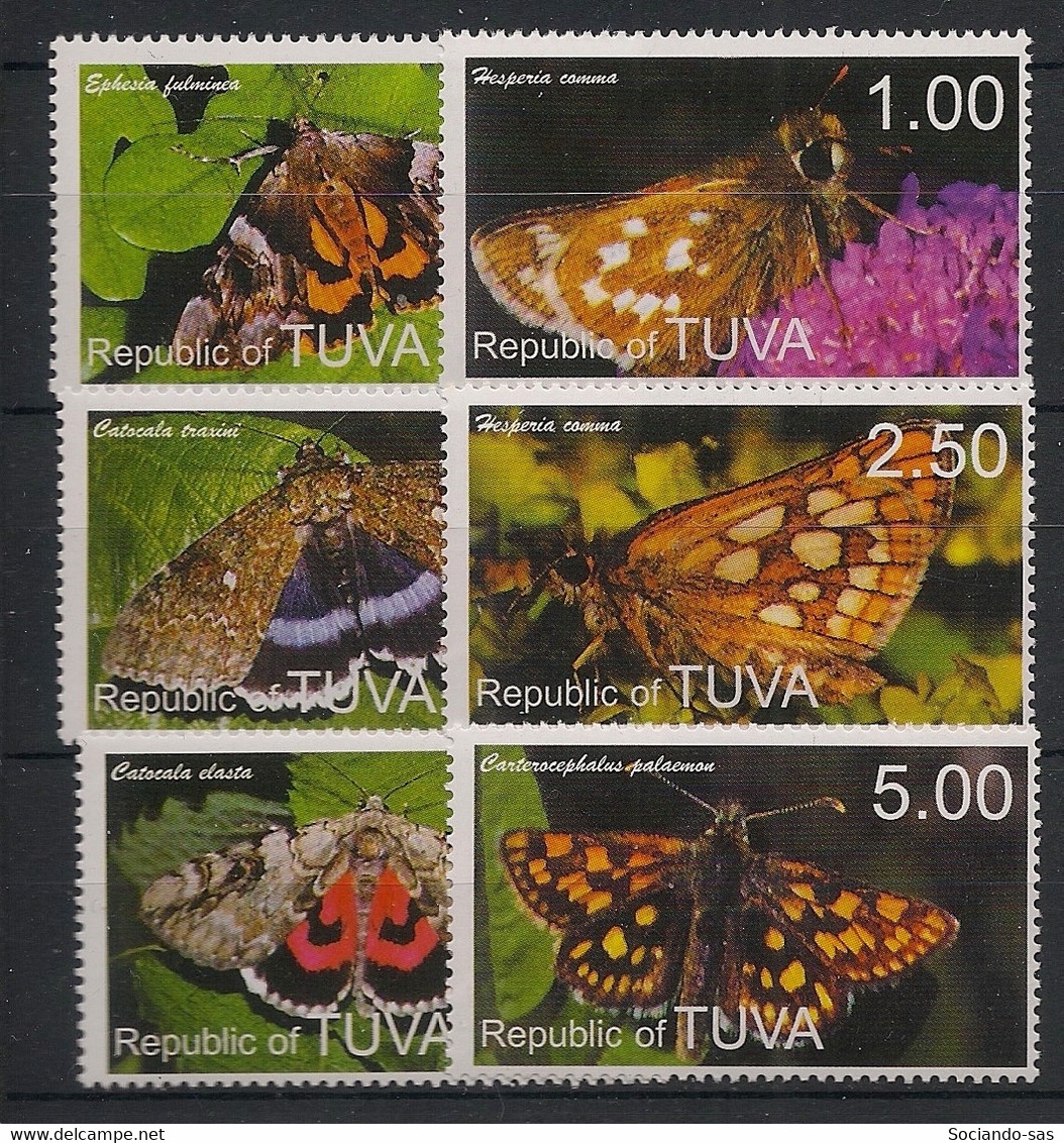 Tuva - Série Complète - Papillons / Butterflies - Neuf Luxe ** / MNH / Postfrisch - Farfalle