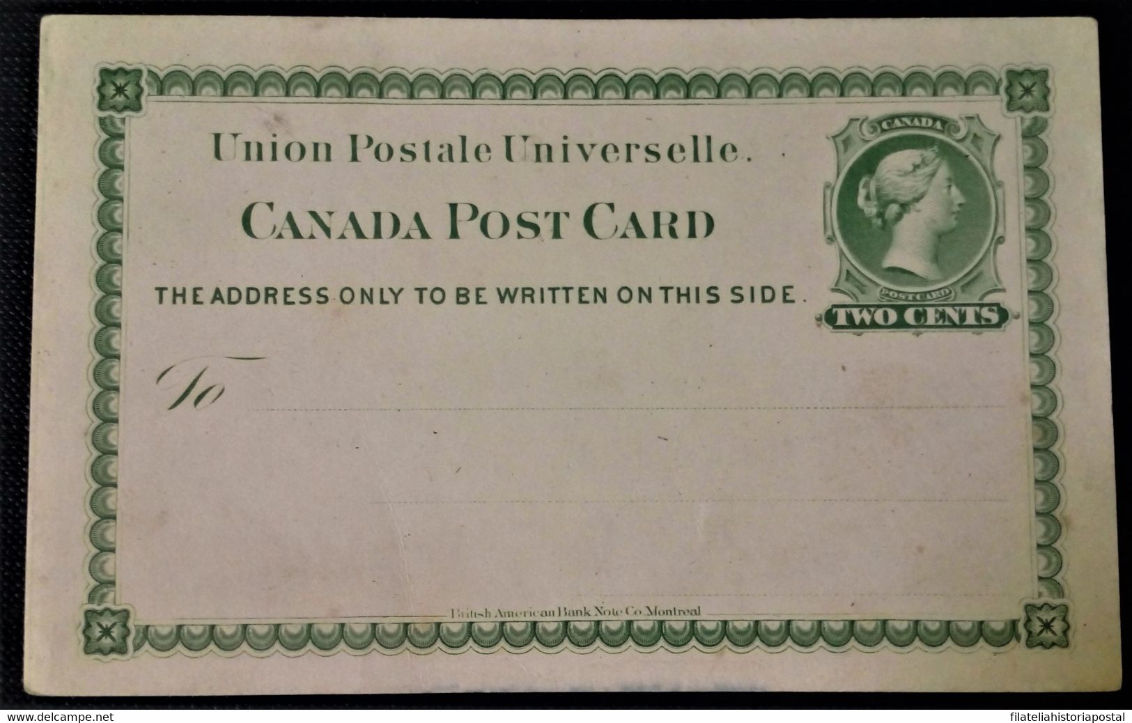 1078 CANADA COVER POSTAL STATIONERY POST CARD - 1903-1954 Könige
