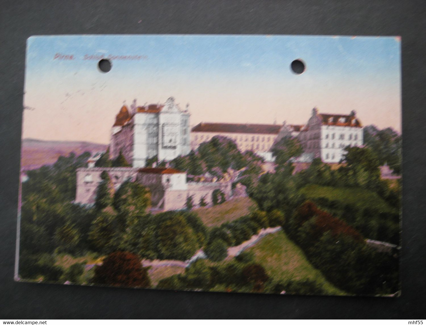 K5  Pirna 1924, Schloss Sonnenstein - Pirna