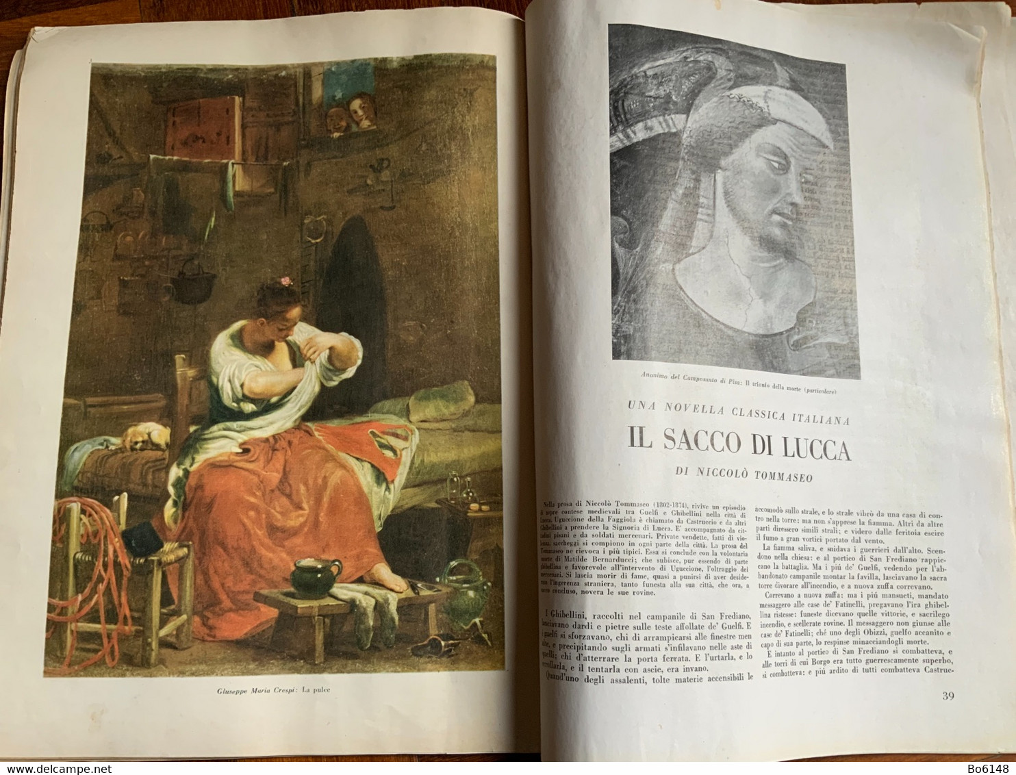 1943 rivista ITALIA numero doppio 3 e 4 Arte, Storia e Paesaggio , grande formato