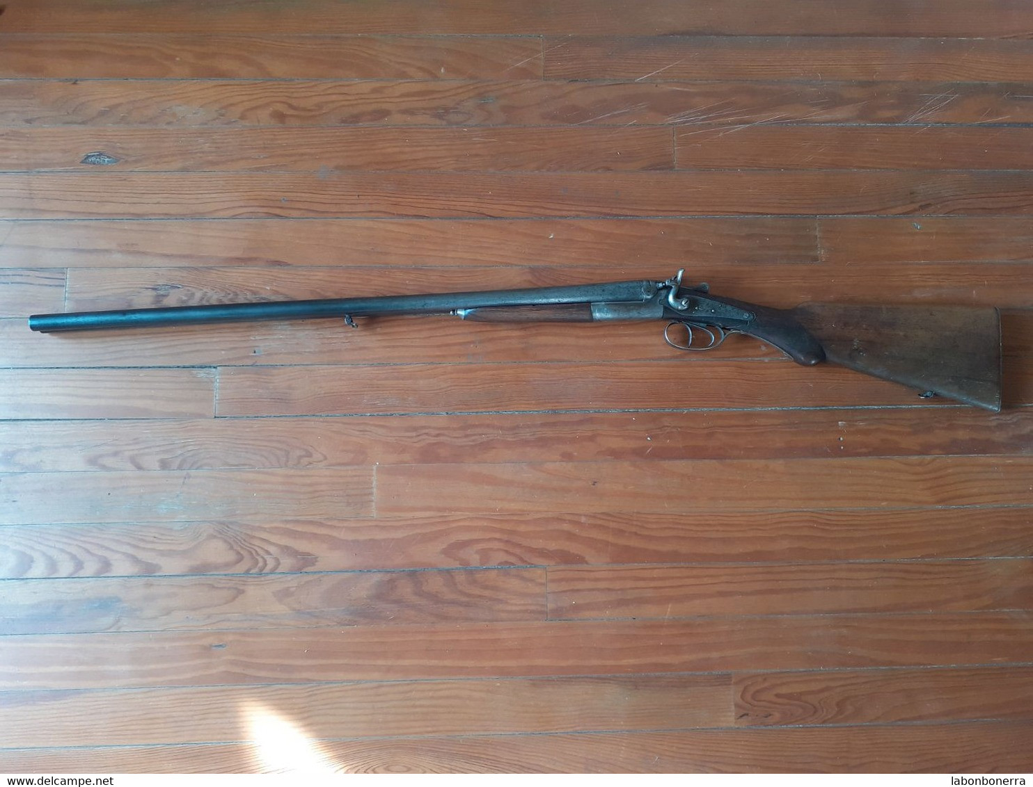 ANCIEN FUSIL A CHIEN 16/70 POINÇON COURONNE ELG - Sammlerwaffen