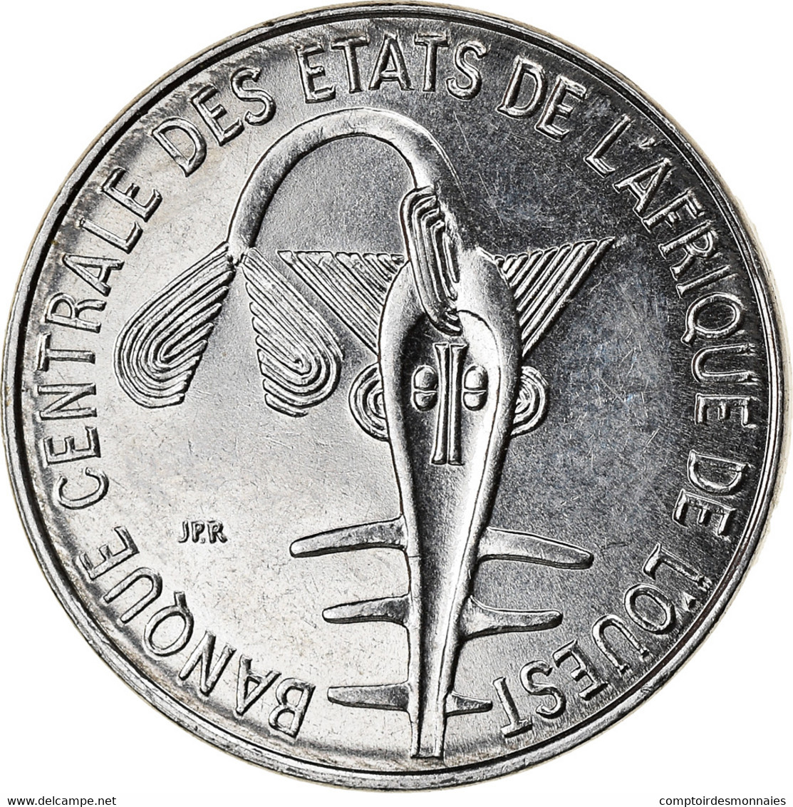 Monnaie, West African States, Franc, 1981, TTB, Steel, KM:8 - Côte-d'Ivoire