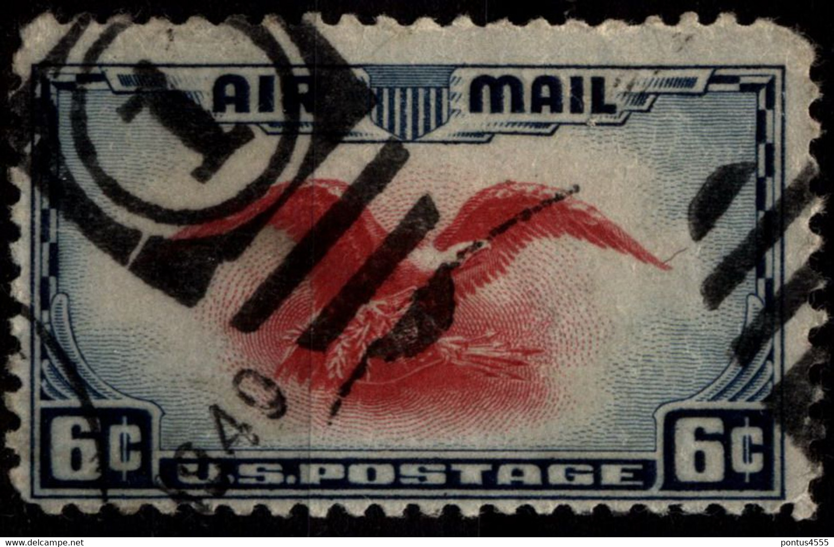 USA 1938 Mi 442 Bald Eagle - 1a. 1918-1940 Usati