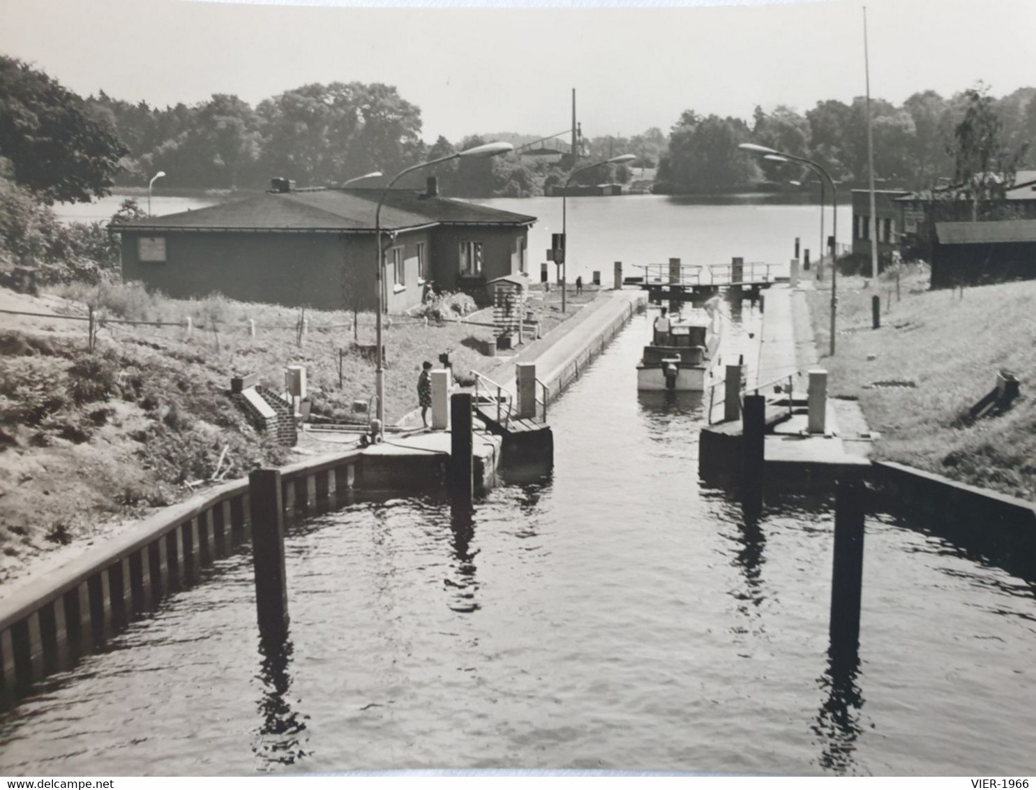 AK Fürstenberg (Havel) - Schleuse, 1973 - Fuerstenberg