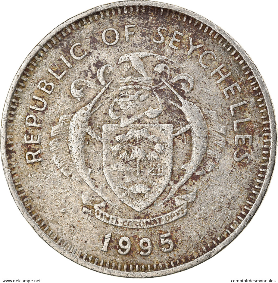 Monnaie, Seychelles, Rupee, 1995, TB+, Copper-nickel, KM:50.2 - Seychellen
