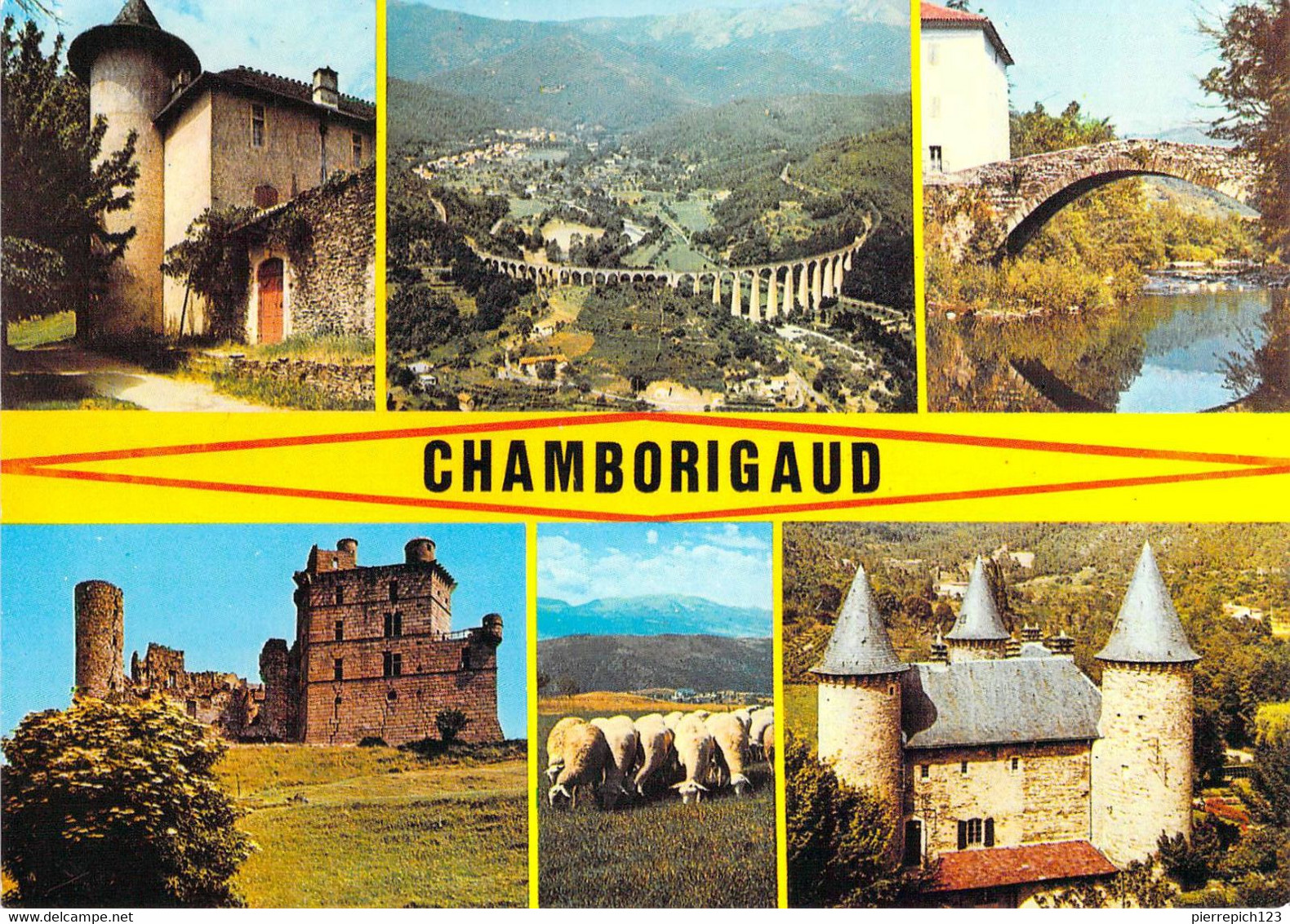 30 - Chamborigaud Et Ses Environs - Multivues - Chamborigaud
