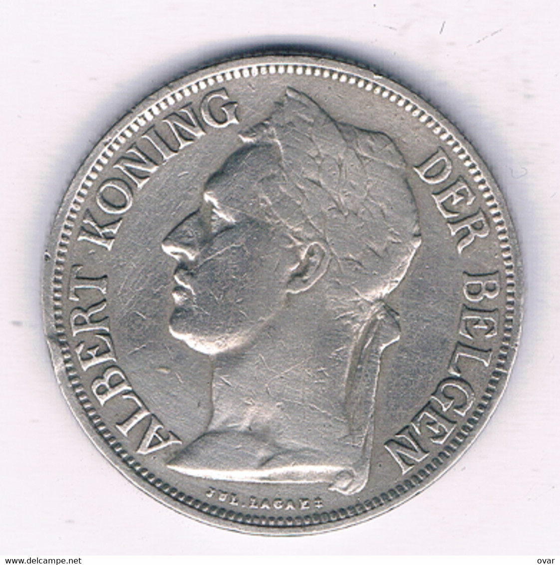 1 FRANC 1928 BELGISCH CONGO /4084/ - 1910-1934: Albert I