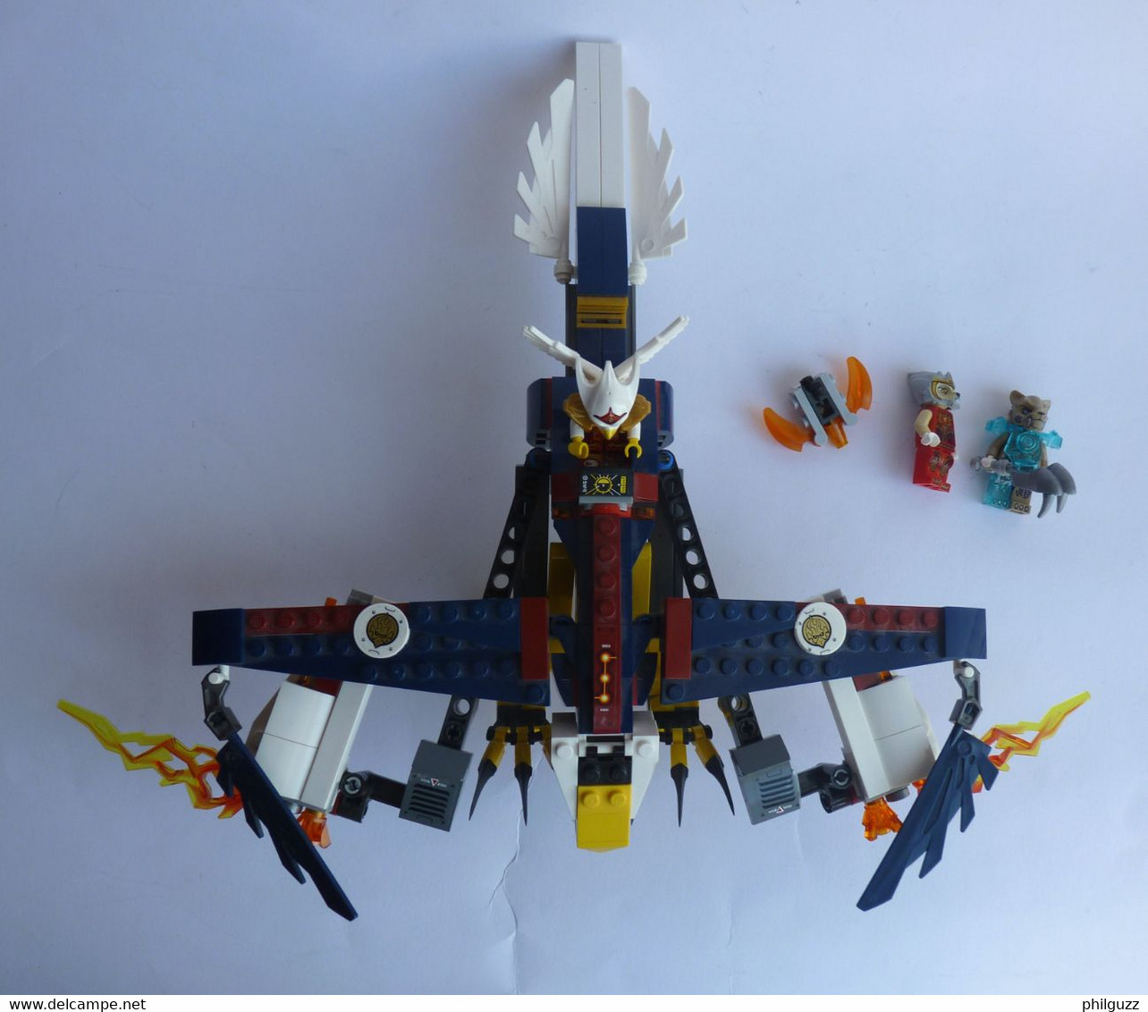 EQUIVALENCE DE BOITE LEGEND OF CHIMA 70142 LE PLANEUR AIGLE DE FEU D'ERIS - Lego System