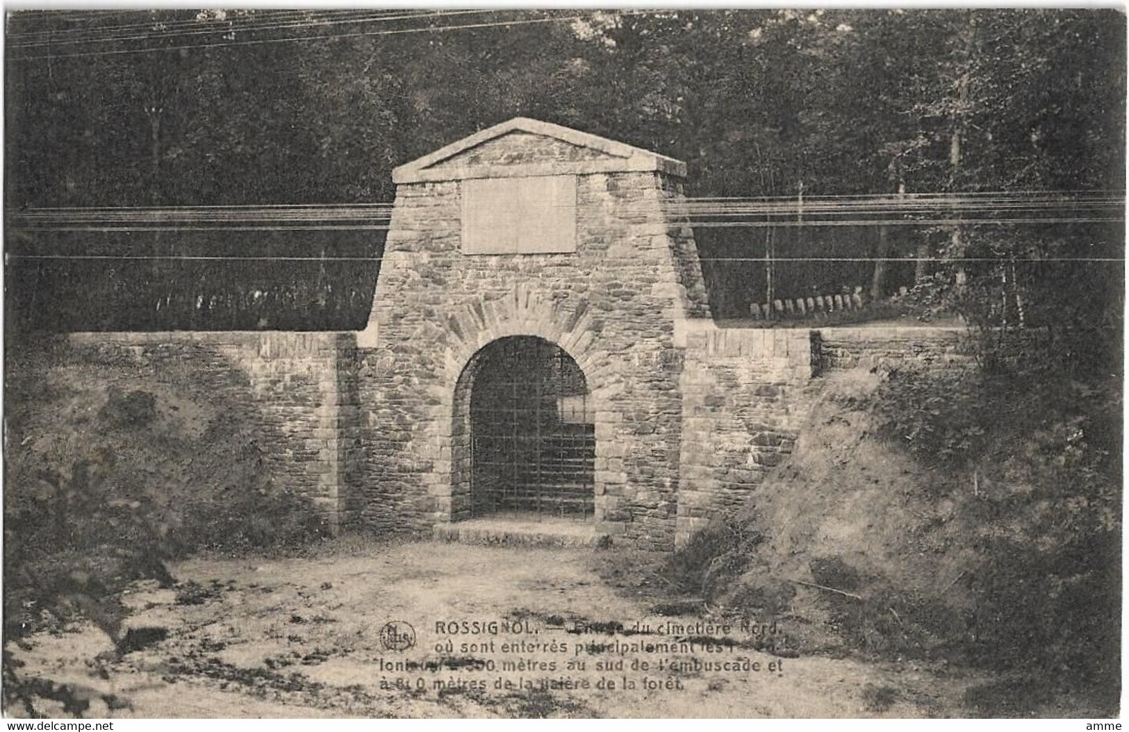 Rossignol  *  Entrée Du Cimetière Nord - Tintigny