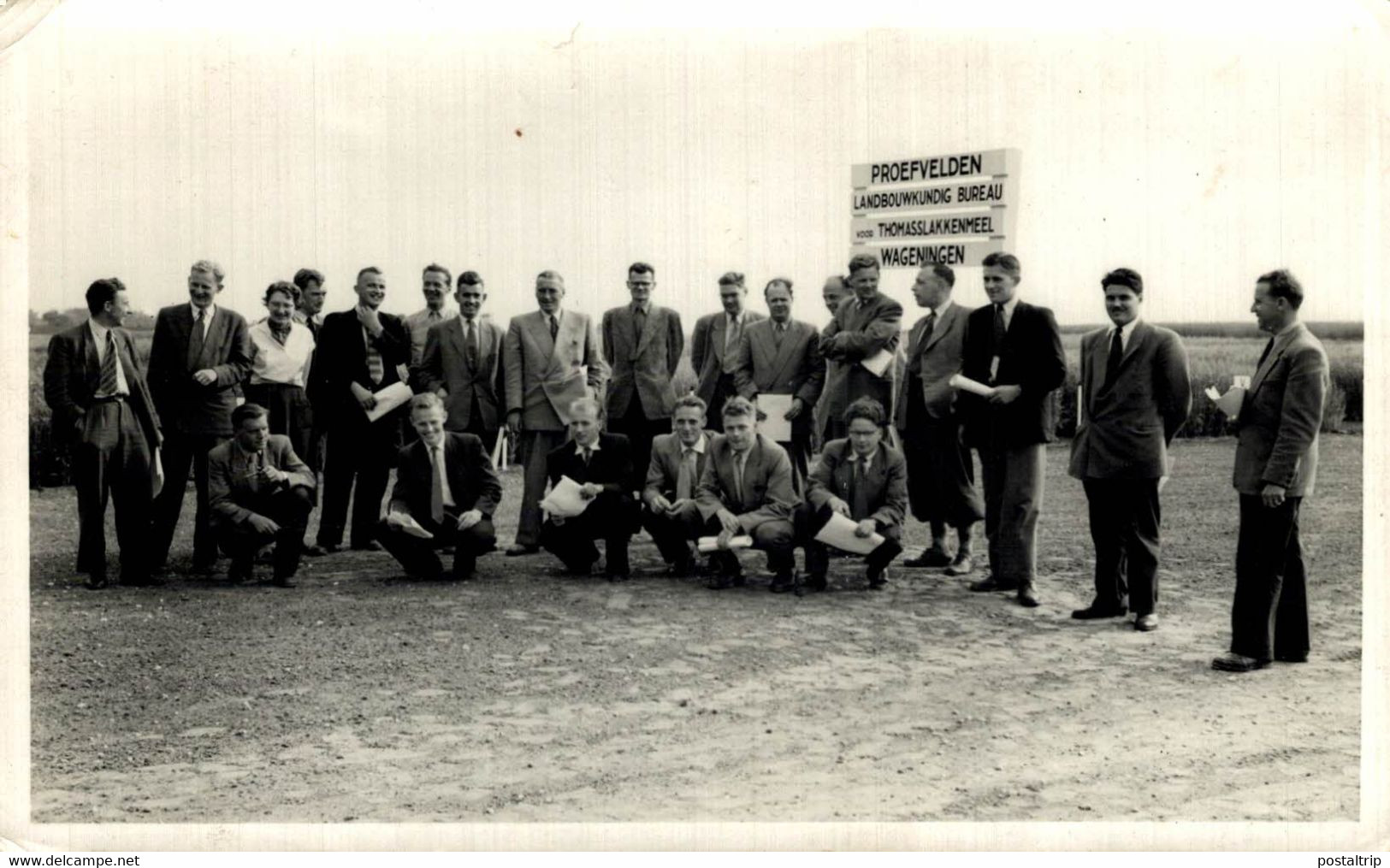 WAGENINGEN Proefvelden Landbouwkundig Bureau Voor Thomasslankkenmeel 22 Jun 1955 Gelderland HOLLAND HOLANDA NETHERLANDS - Wageningen