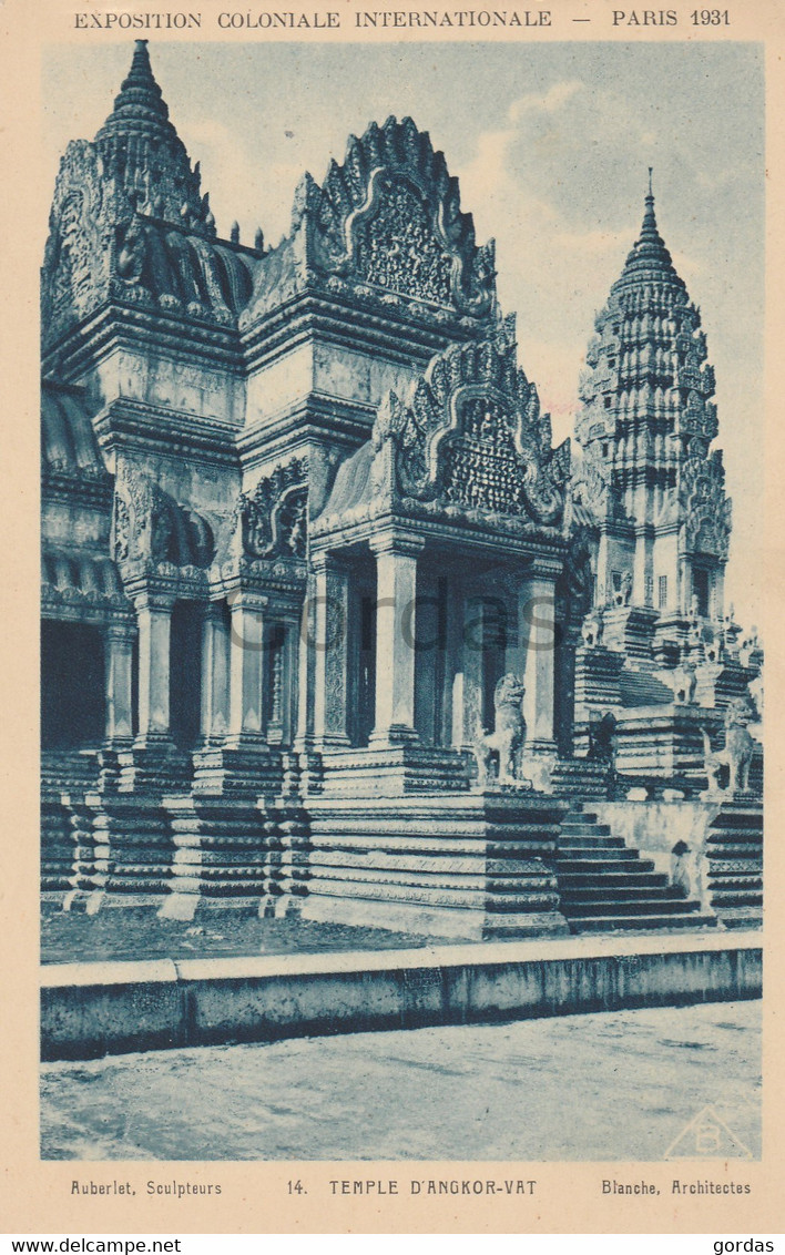 Cambodia - Temple D'Angkor Vat - Cambodia