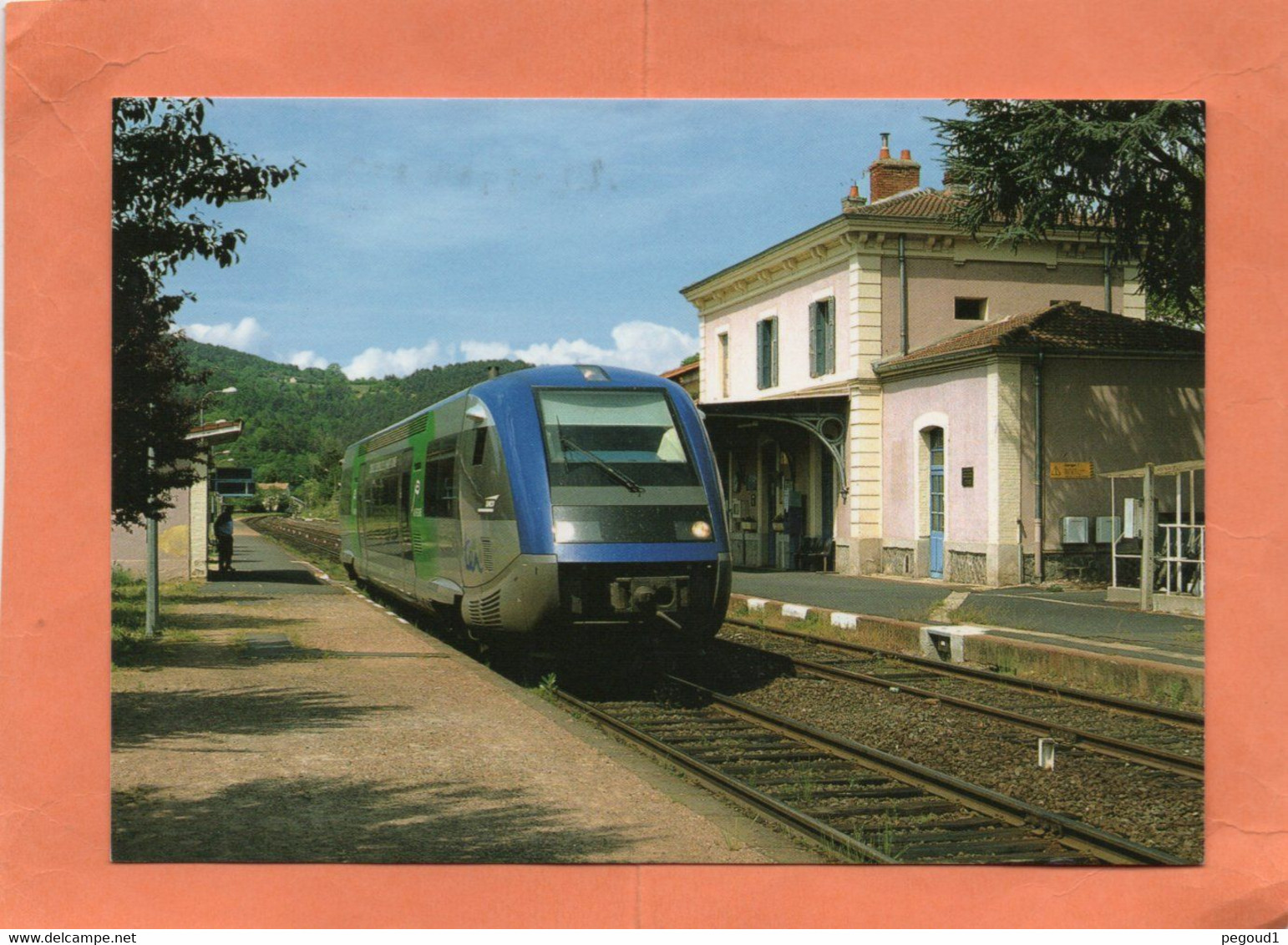 RETOURNAC  ( HAUTE-LOIRE )  GARE Et TRAIN  Achat Immédiat - Retournac