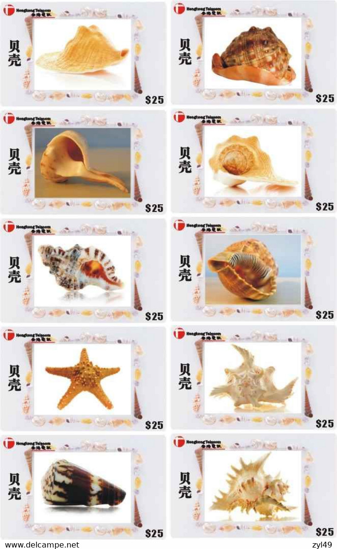 S05085 China Phone Cards Shell 120pcs - Peces