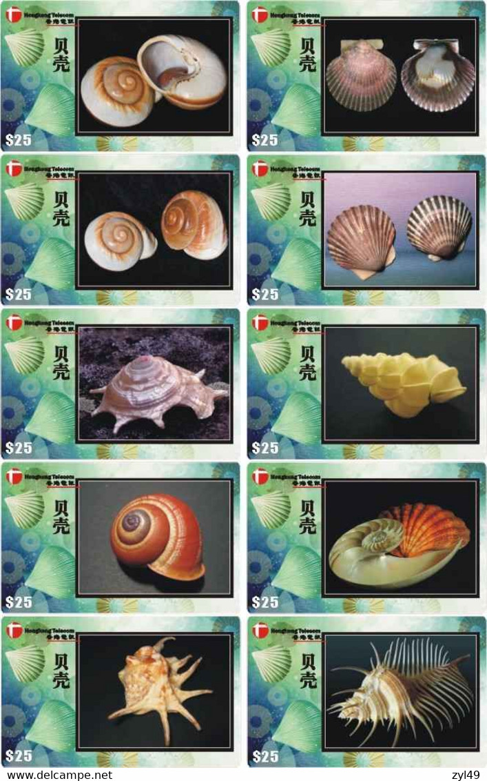 S05085 China phone cards Shell 120pcs