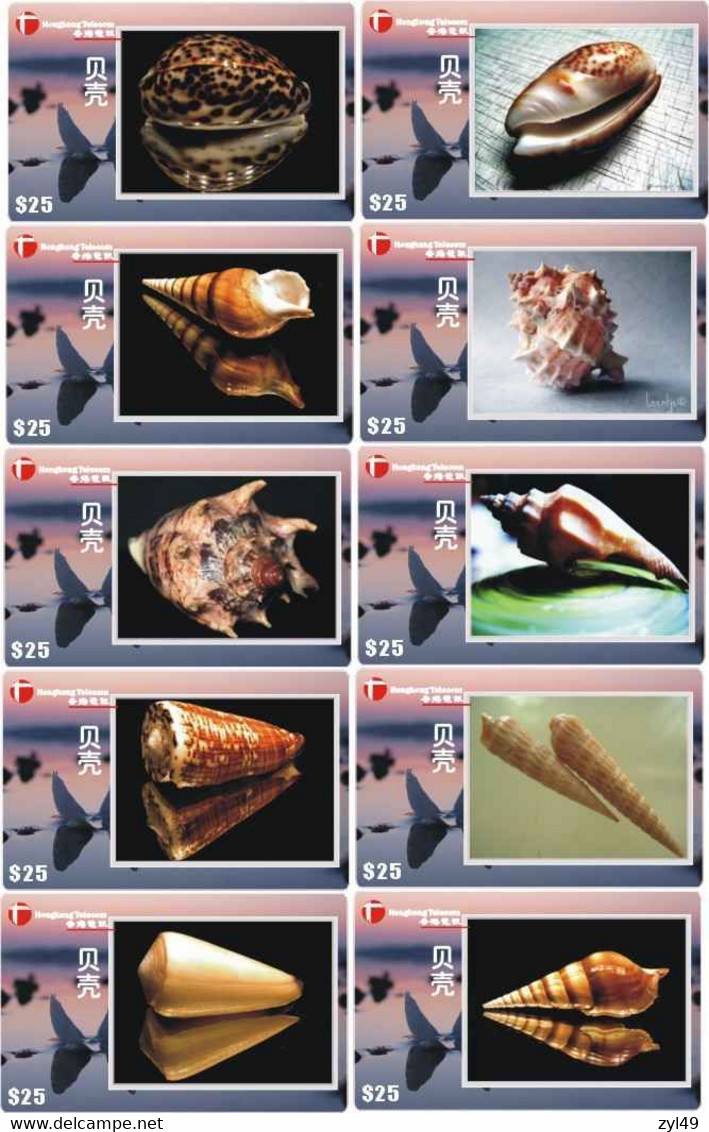 S05085 China phone cards Shell 120pcs