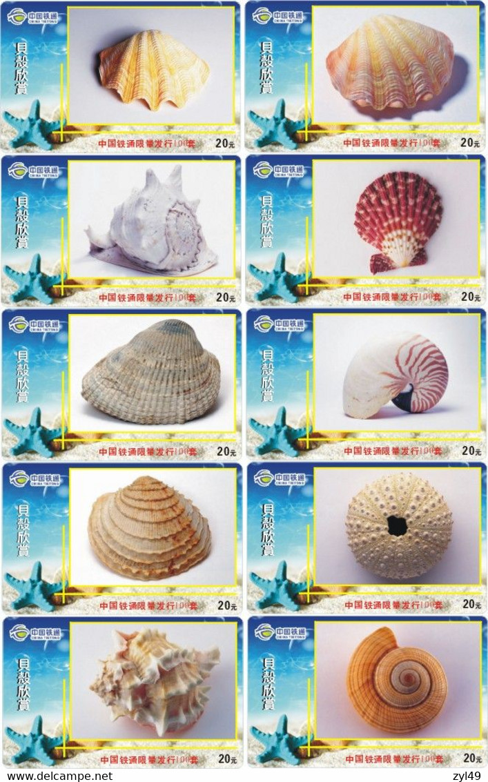 S05088 China phone cards Shell 80pcs