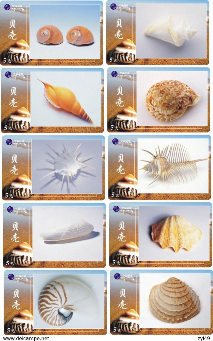 S05091 China phone cards Shell 106pcs