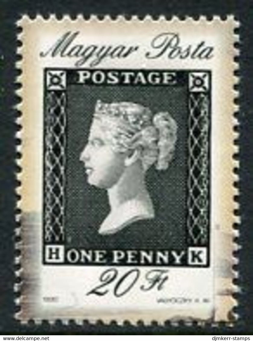 HUNGARY 1990 Stamp Anniversary Sibgle Ex Block MNH / **.  Michel 4085 - Ongebruikt
