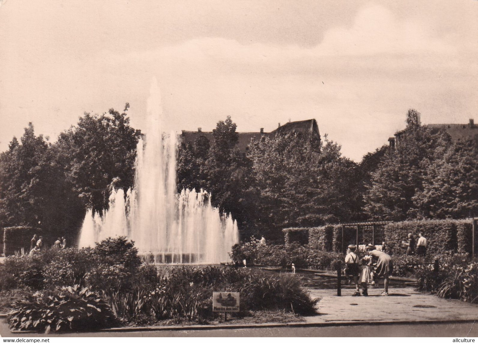 A5228- Schlosteichanlagen,Systèmes D'étangs Castle, Karl Marx Stadt, Deutschland Germany 1965 Stamp Postcard - Chemnitz (Karl-Marx-Stadt 1953-1990)