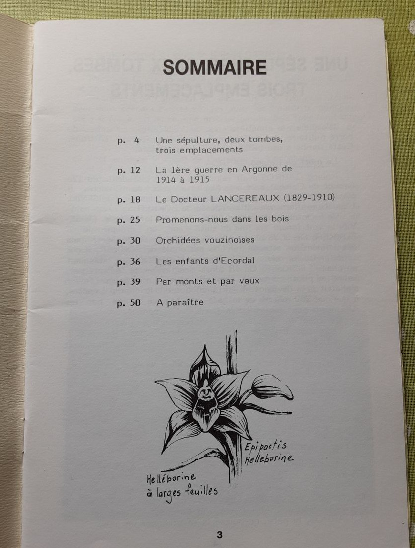 Le Curieux Vouzinois N°18 Juin 1988 La Première Guerre En Argonne  1914 à 1915 Ardennes 08 - 1950 - Heute