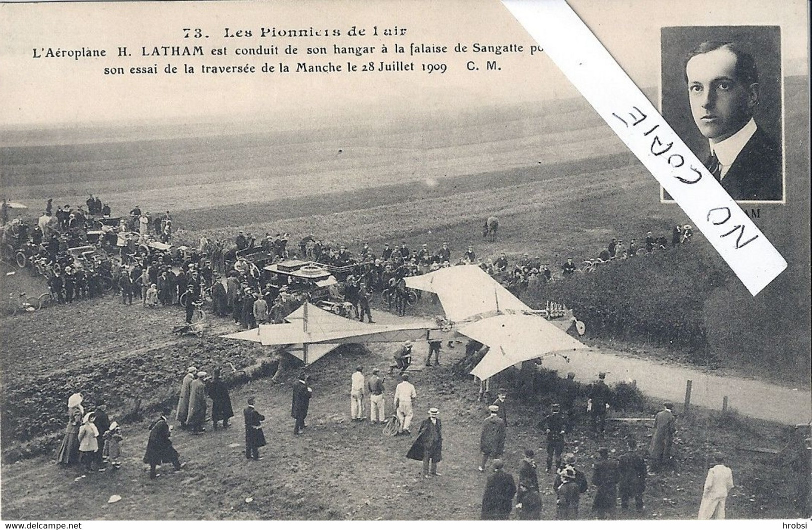 Pas De Calais, Aviation,  Sandgate, Les Pionniers De L'Air 73 - Sangatte