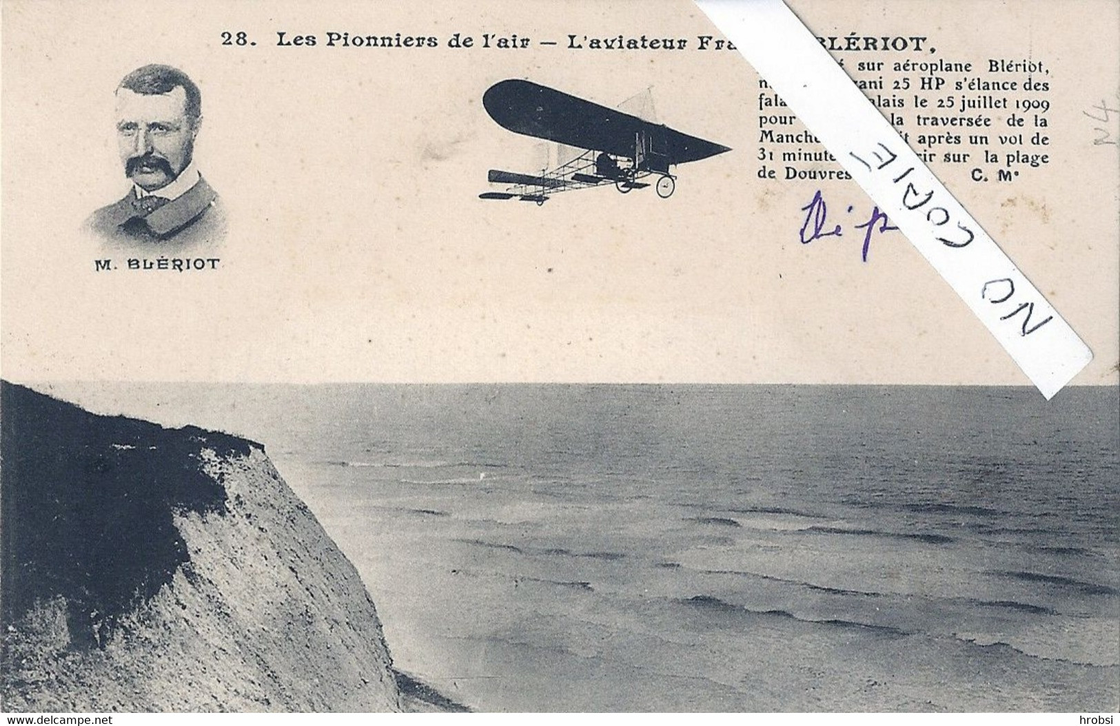 Pas De Calais, Aviation,  Sandgate, Les Pionniers De L'Air 28, Blériot - Sangatte