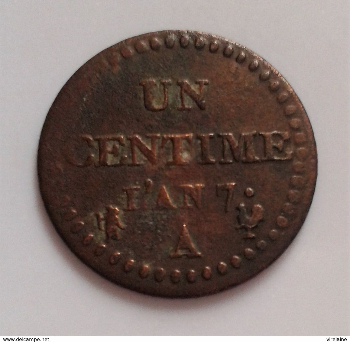 FRANCE UN CENTIME DUPRE L'AN 7 (B17 05)F - Other & Unclassified