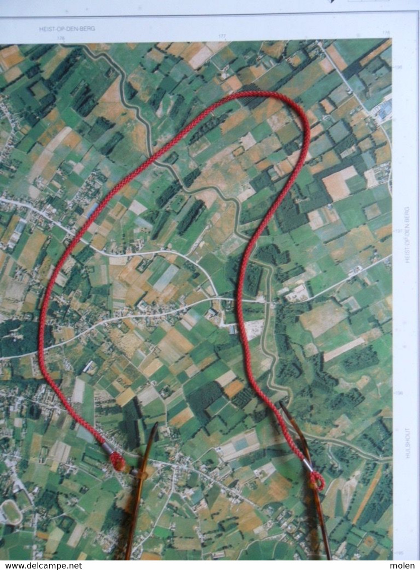 HEIST-OP-DEN-BERG In 1990 GROTE-LUCHT-FOTO HALLAAR HEIDELO LAAR GOOR 48x67cm ORTHOFOTOPLAN PHOTO AERIENNE LUCHTFOTO R725 - Heist-op-den-Berg