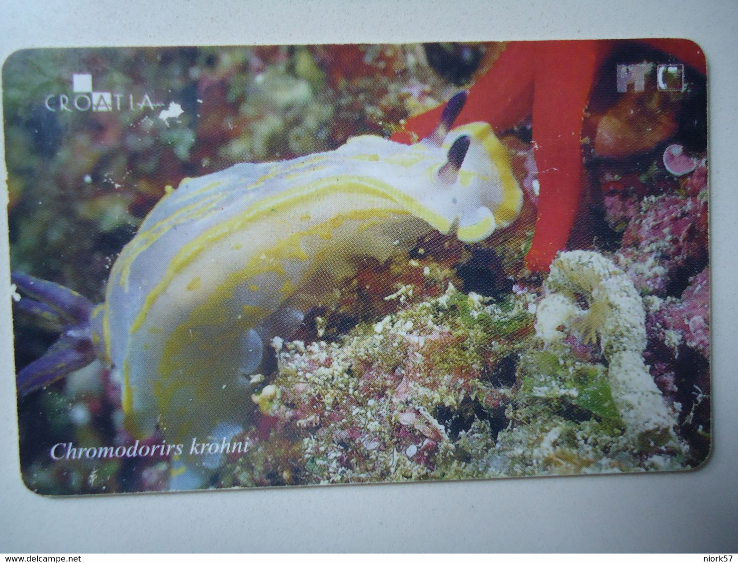 CROATIA USED CARDS MARINE LIFE  FISHES - Peces