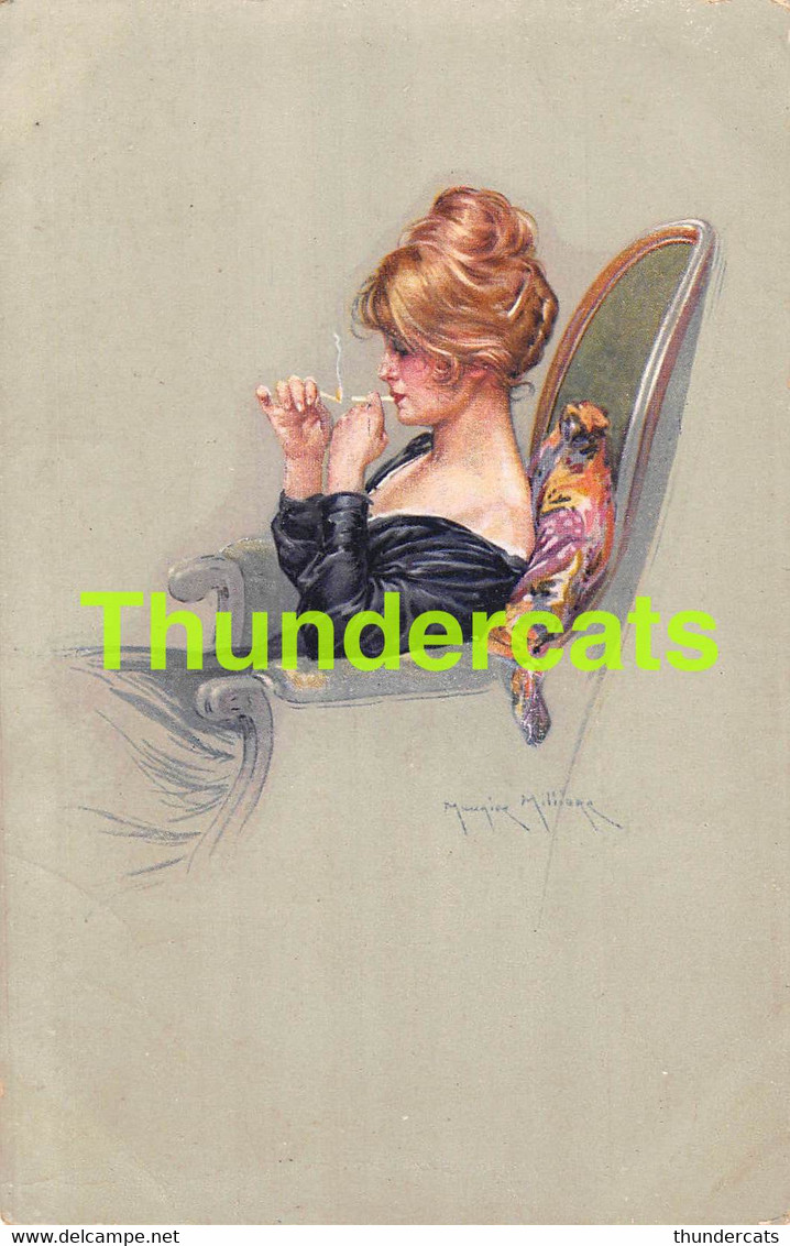 CPA ILLUSTRATEUR MILLIERE FEMME ARTIST SIGNED WOMAN LADY - Milliere