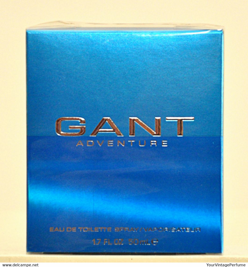 Gant Adventure Eau De Toilette Edt 50ml 1.7 Fl. Oz. Spray Perfume For Men Rare Vintage Old 2005 Old Formula New Sealed - Men