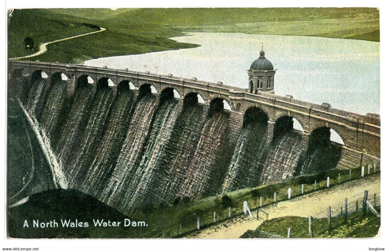 A North Wales Water Dam # Series Of Fine Art # - Radnorshire