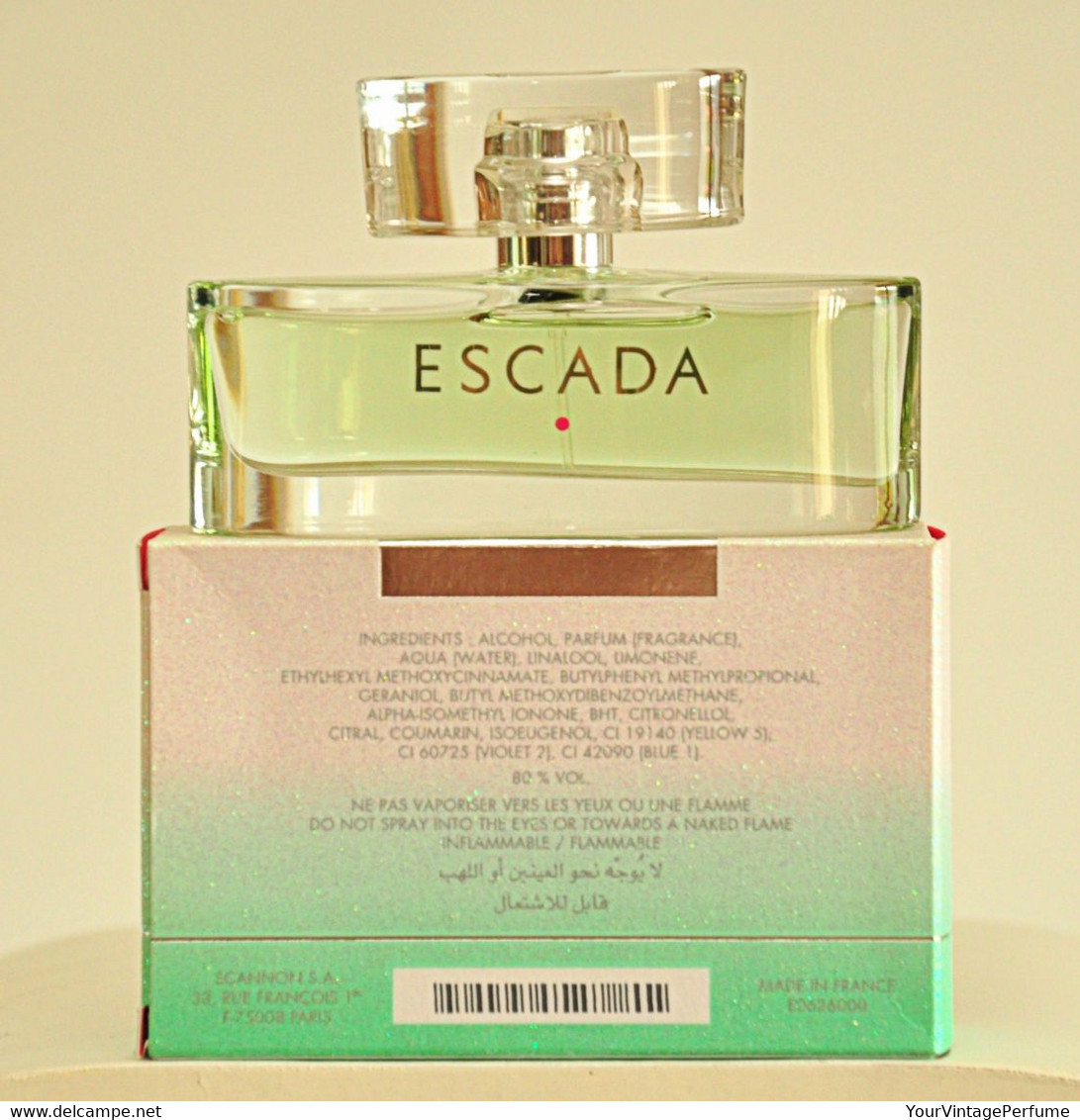 Escada 2005 Signature Eau De Parfum Edp 50ml 1.7 Fl. Oz. Spray Perfume For Woman Super Rare Vintage Old 2005 - Mujer