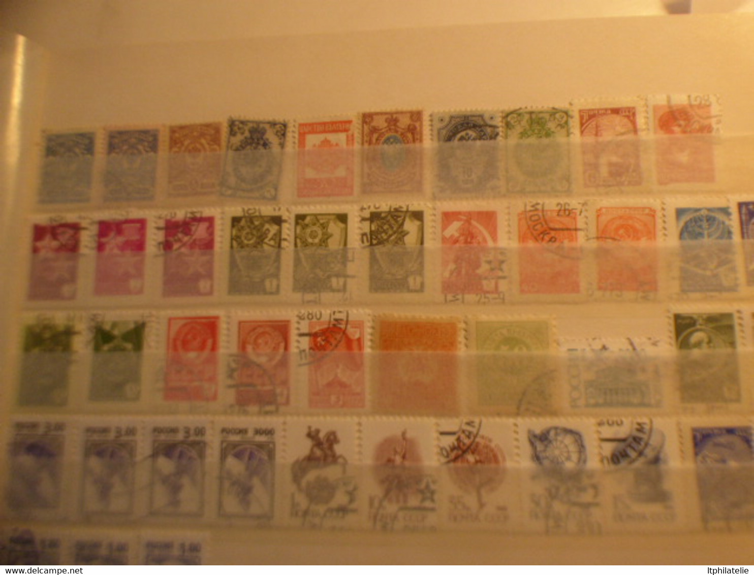 DESTOCKAGE_ COLLECTION-  RUSSIE TIMBRES NEUFS ET OBLITERES EN PARFAITE CONDITION + QUELQUES LETTRES