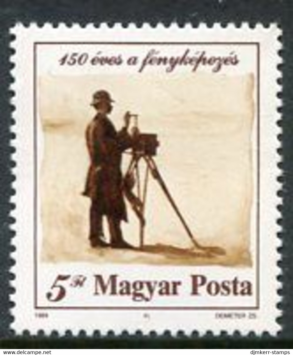 HUNGARY 1989 Photography Anniversary MNH / **.  Michel Block 4027 - Nuovi