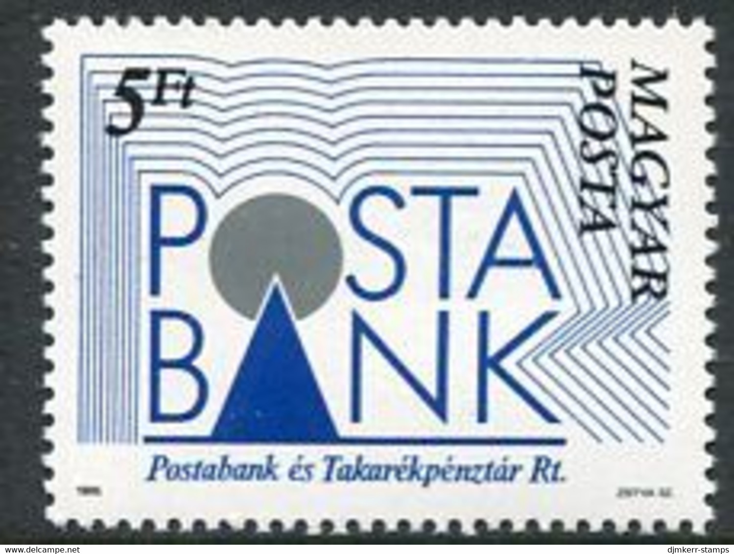 HUNGARY 1989 Postal Savings Bank  MNH / **.  Michel 4007 - Neufs