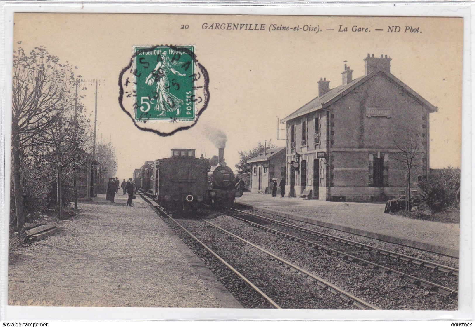 Yvelines - Gargenville - La Gare - Gargenville