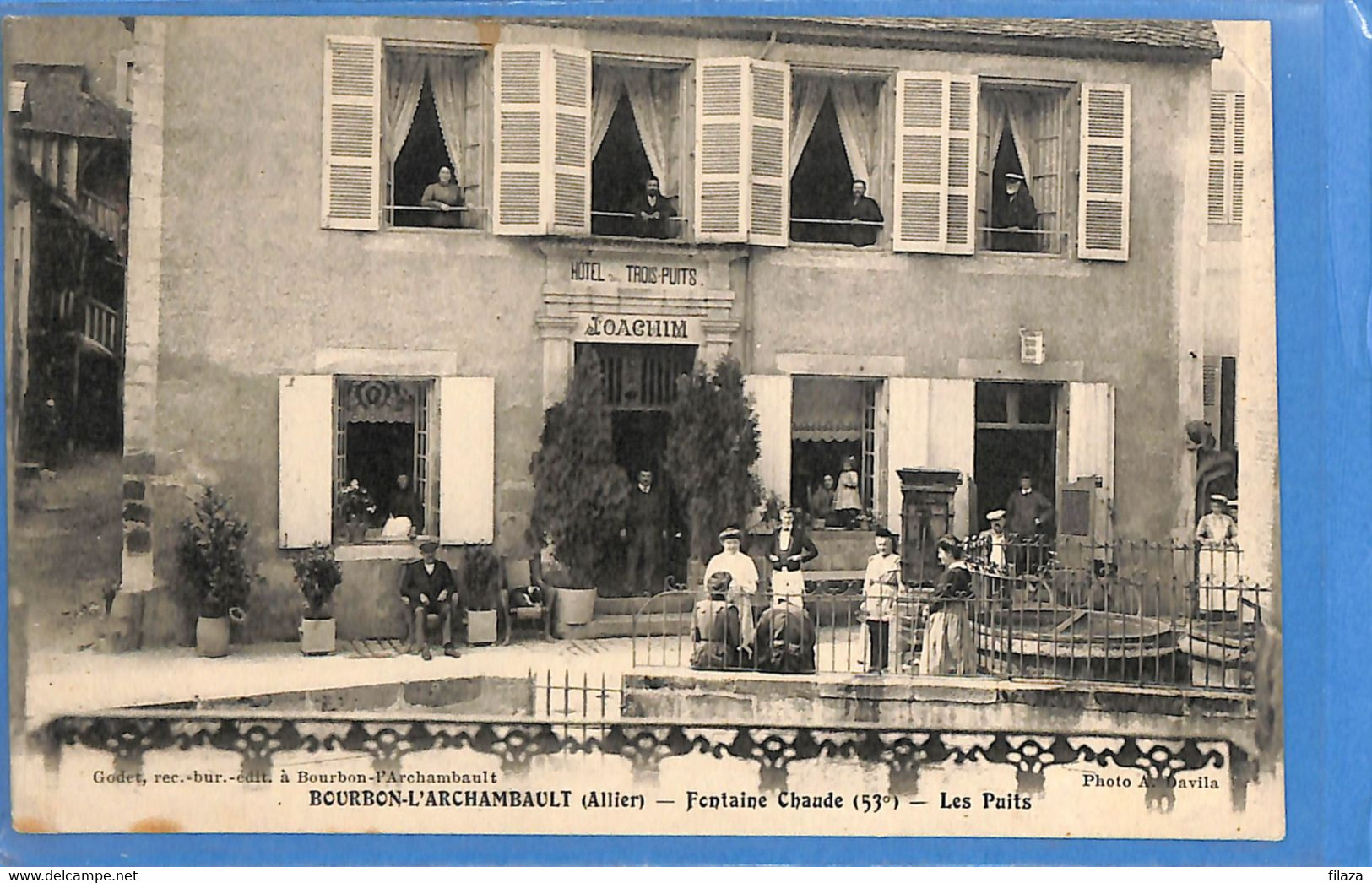 03 - Allier - Bourbon L'Archambault - Fontaine Chaude - Les Puits    (N4710) - Bourbon L'Archambault