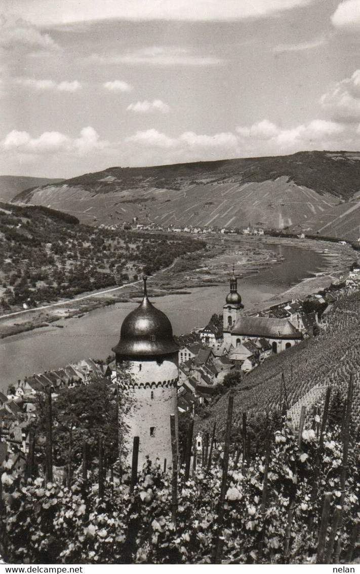 ZELL -  MOSEL DIE WEINSTADT SCHWARZEN KATZ - REAL PHOTO - Zell