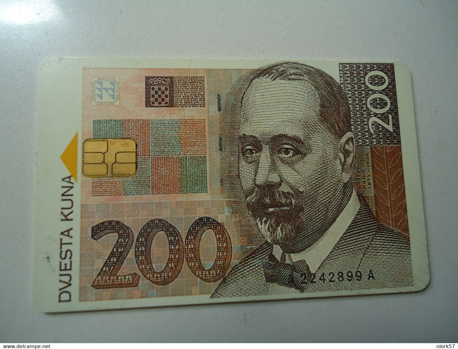 CROATIA USED CARDS   BANKNOTES COINS - Sellos & Monedas