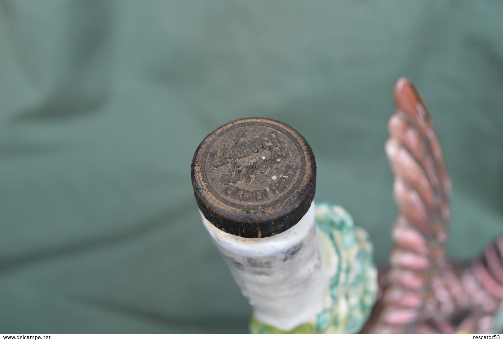 Rare Bouteille Liqueur De Collection Bécasses Garnier Enghien - Spirituosen