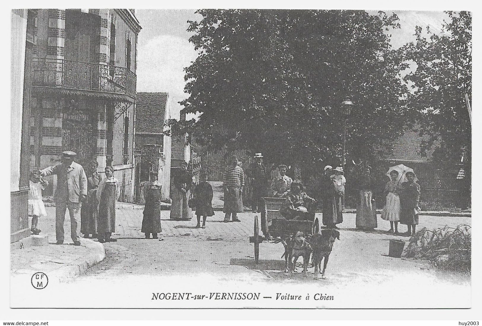 45 - NOGENT-sur-VERNISON - Voiture à Chien (Réédition/Reproduction) 45290 - Montargis