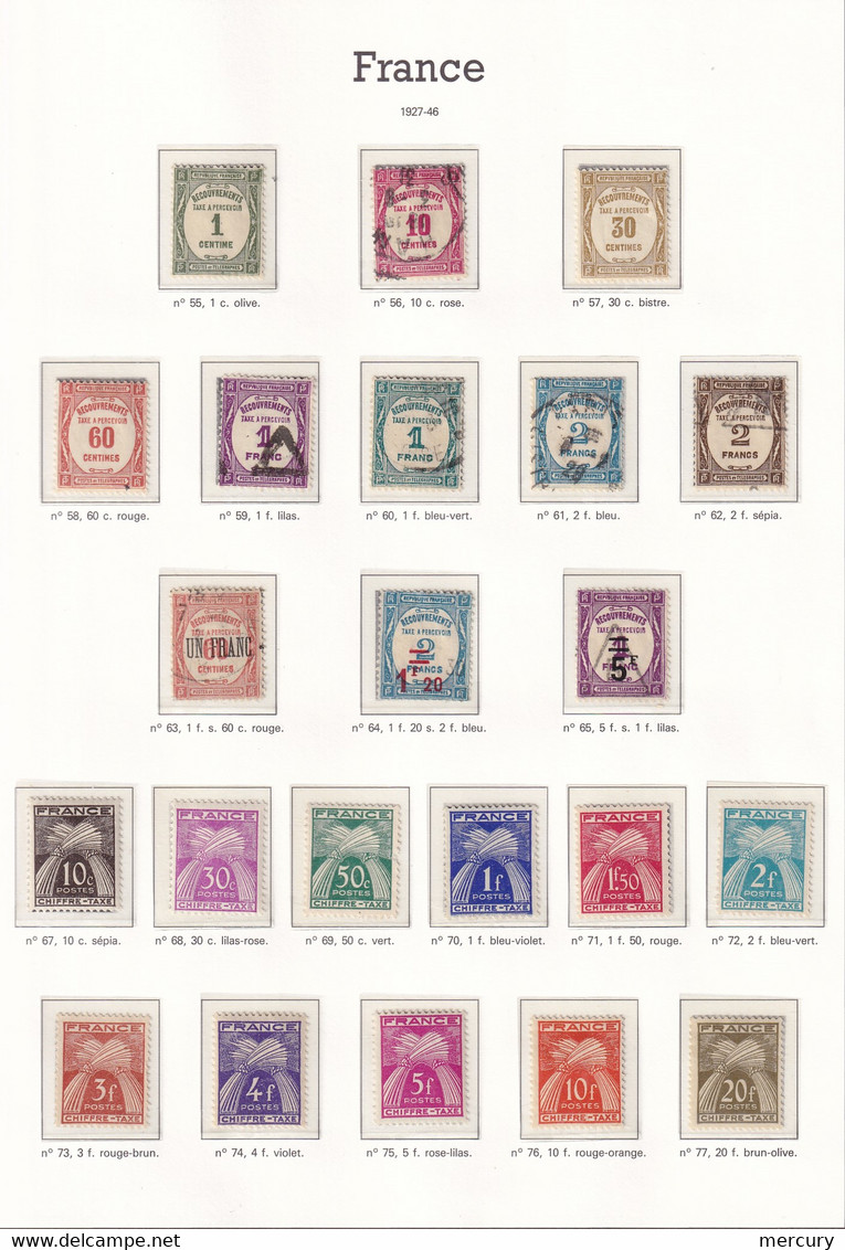 FRANCE - Bonne Collection Entre 1884 Et 1996 - 4 Scans - Other & Unclassified