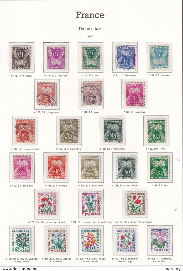 FRANCE - Bonne Collection Entre 1884 Et 1996 - 4 Scans - Other & Unclassified