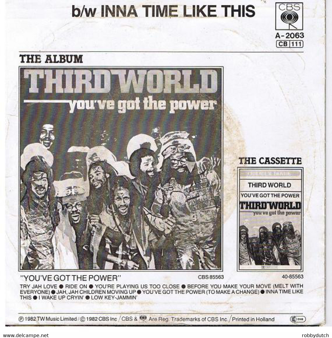 * 7"  *  Third World - Try Jah Love / Inna Time Like This - Reggae