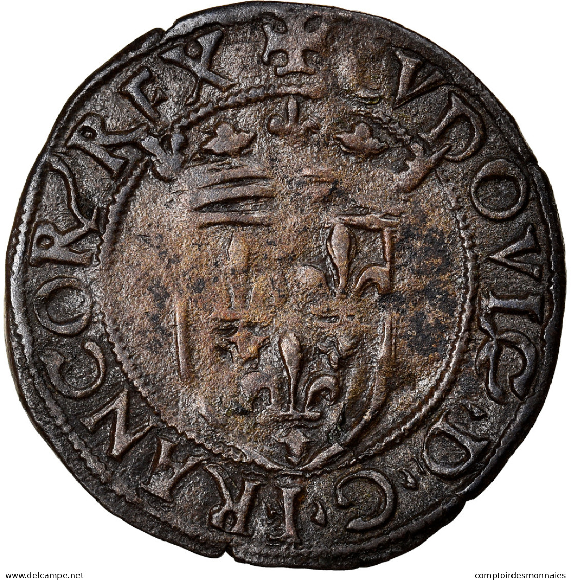 Monnaie, Italie, Louis XII, Soldo, 1500-1512, Milan, TTB, Billon, Duplessy:732 - 1498-1515 Ludwig XII. 