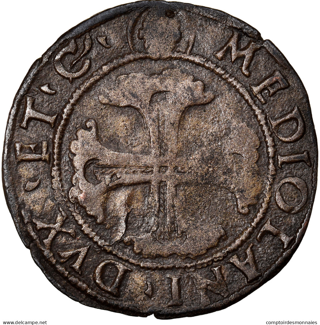 Monnaie, Italie, Louis XII, Soldo, 1500-1512, Milan, TTB, Billon, Duplessy:732 - 1498-1515 Louis XII Le Père Du Peuple