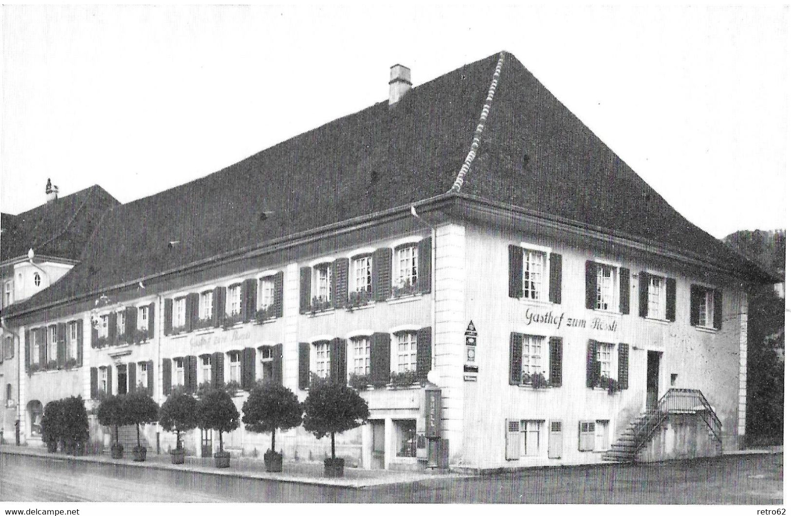 BALSTHAL → Hotel Gasthof Rössli, Ca,1945 - Balsthal