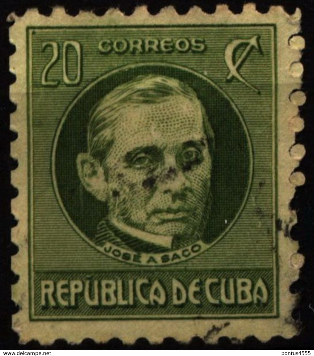 Cuba 1941 Mi 54C José Antonio Saco - Oblitérés