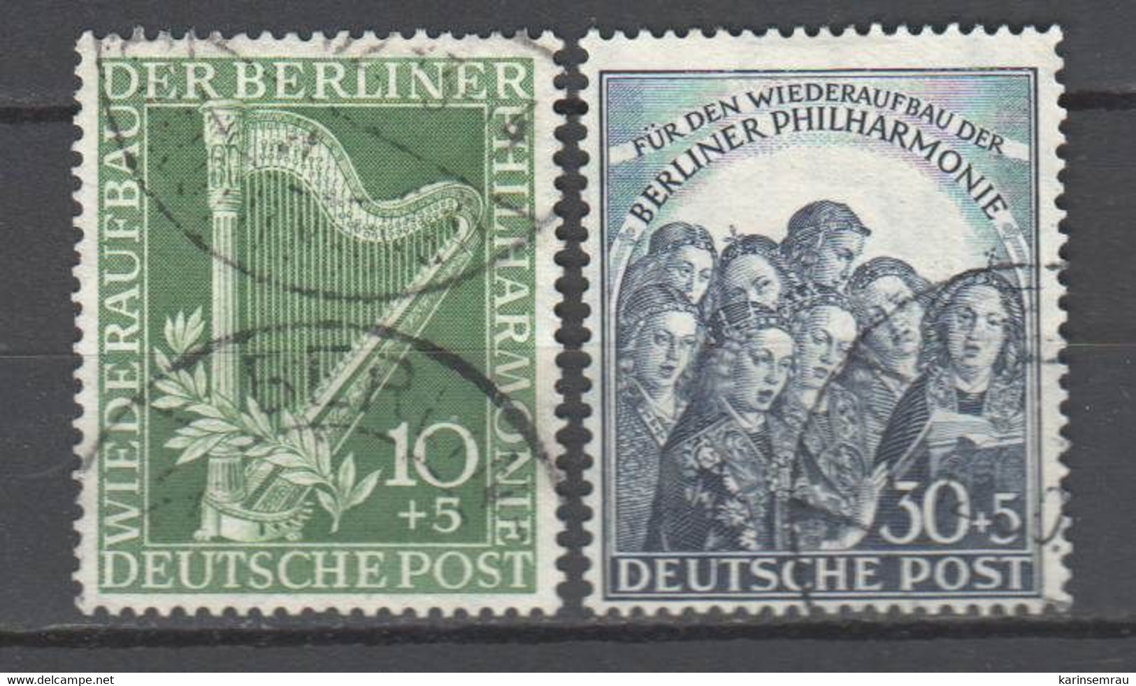 Berlin , Nr. 72-73 Gestempelt - Used Stamps